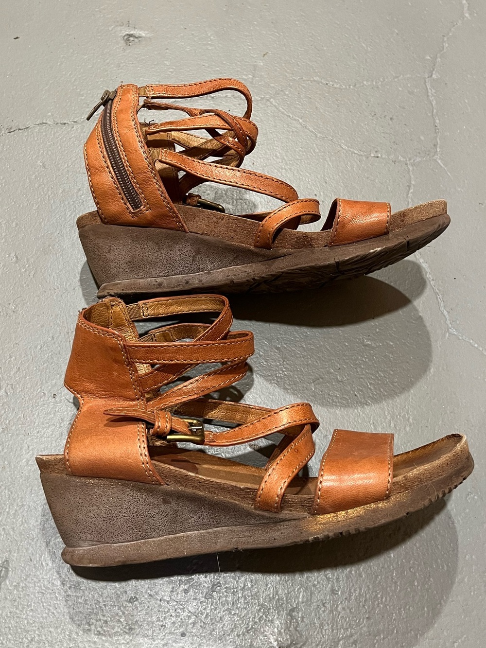 Miz Mooz Shay Hazelnut Sandals size 37 - Picture 5 of 6
